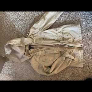 Tan light weight jacket
